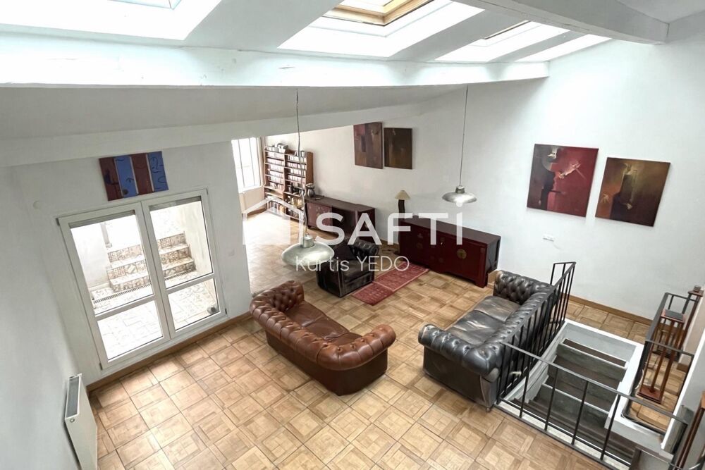 Vente Appartement Loft d'exception avec jardin sans vis-à-vis et volumes rares Neuilly-plaisance