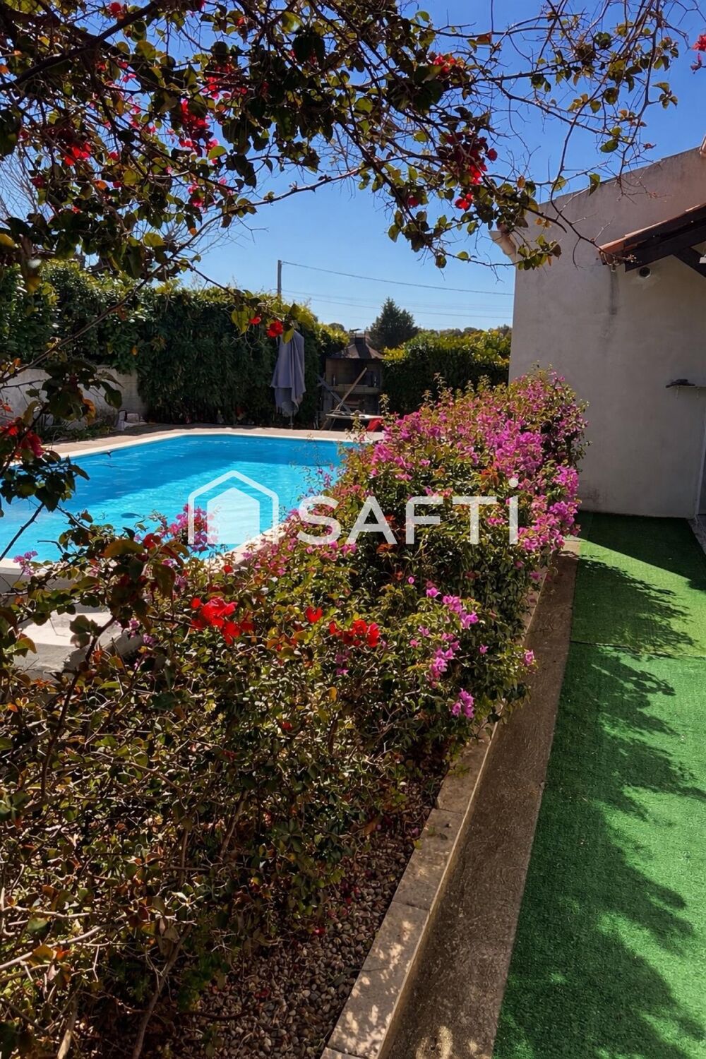 Maison 80m2 avec piscine 5 min de la plage