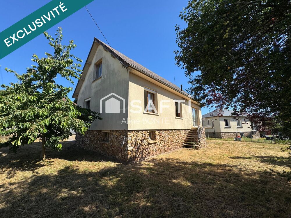 Maison sur sous-sol complet