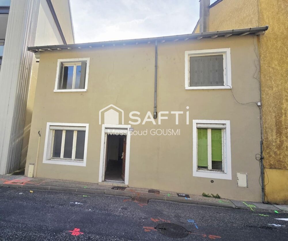 Vente Maison Maison de village de 157 m² – 5 chambres – Jardin arboré et atelier Chasse-sur-rhone