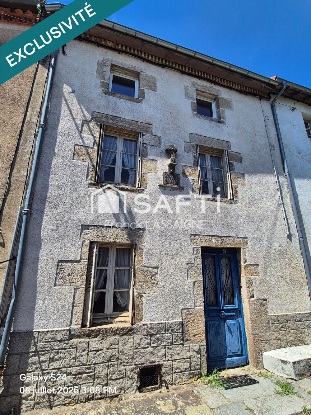 Maison de village de 65m² env avec jardin
