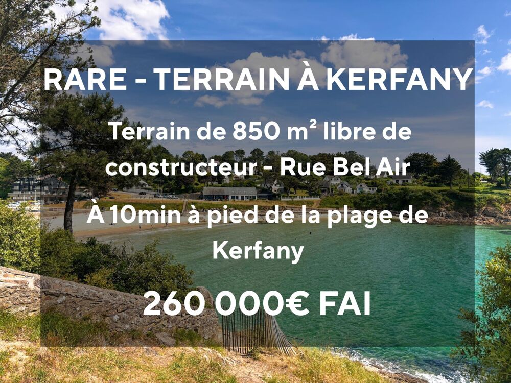 Vente Terrain 850 m² - Vue 2