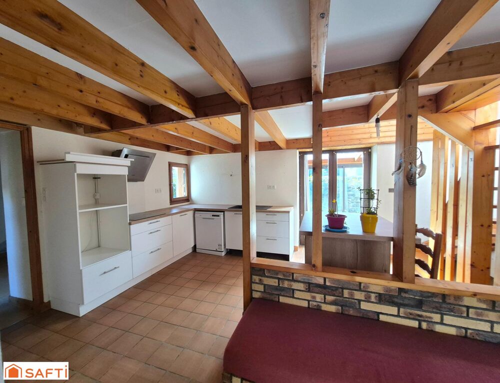 Charmante maison de bourg avec vie de plain pied