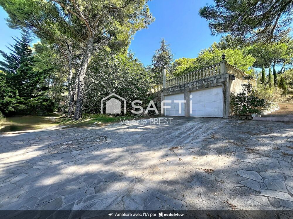 Vente Maison 13820-Maison type 7 de 200m2 ; 2600m2 de terrain. Ensues-la-redonne