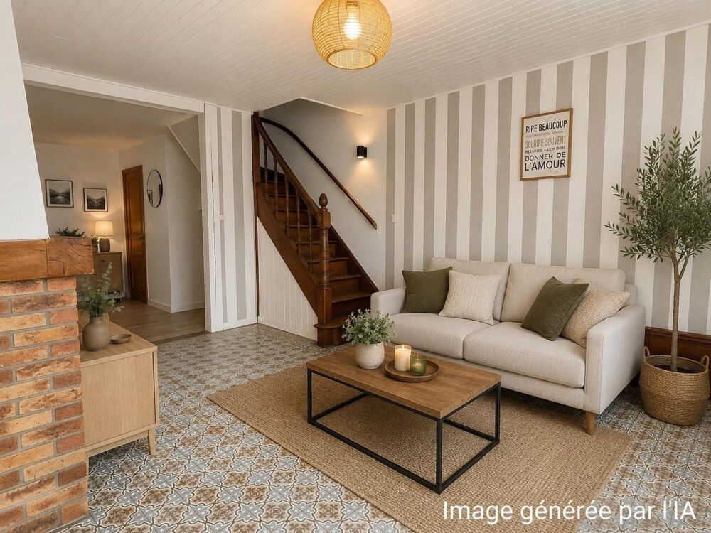 ? Une belle opportunité à ne pas manquer ! Maison avec jardin, idéale pour un premier achat ou un investissement.