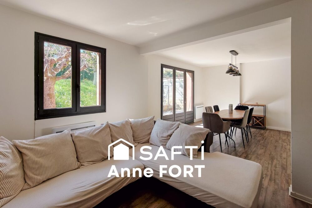 Maison mitoyenne 3 chambres rénovée