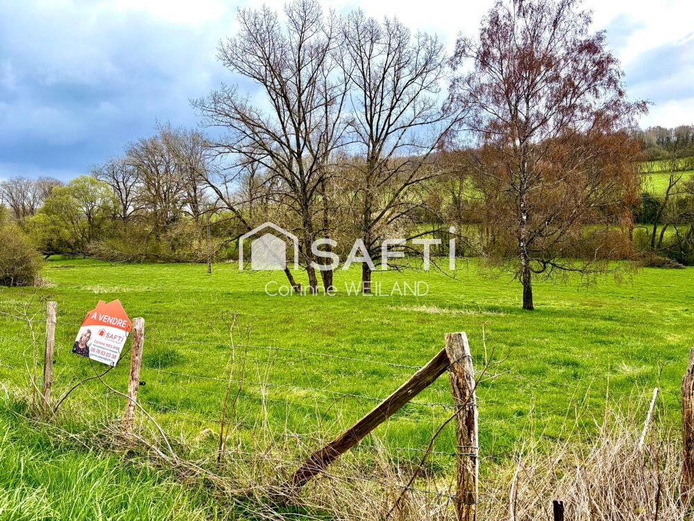 Vente Terrain Beau terrain à bâtir  à 6 mn de LONGEVILLE LES ST AVOLD façade de 24 m - Plus de 14 ares constructibles. Arrière donnant sur la Longeville-les-saint-avold
