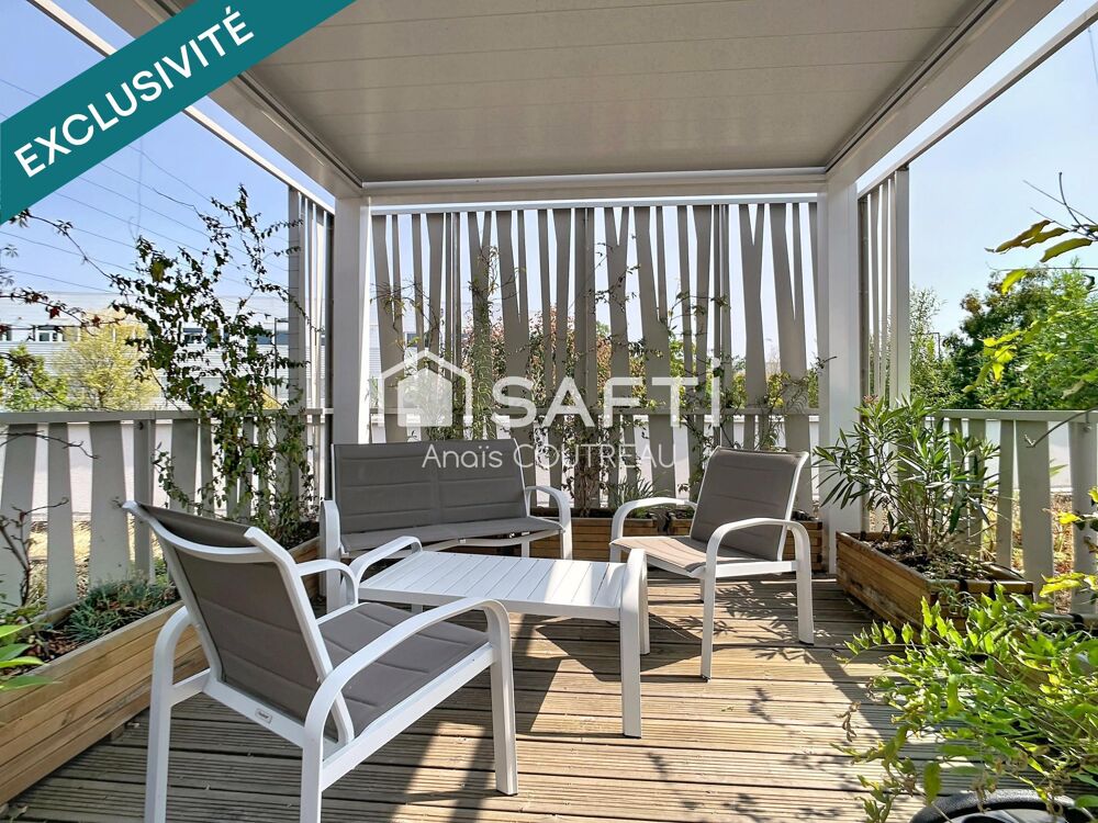 APPARTEMENT RÉCENT AVEC TERRASSE DANS RÉSIDENCE DE STANDING.