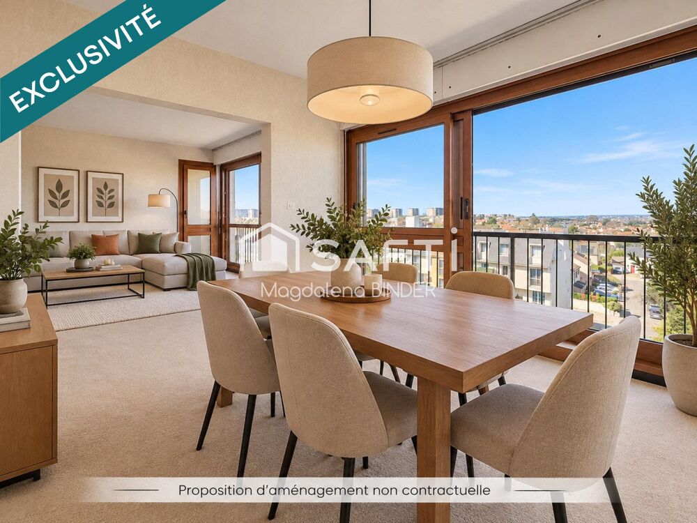 Vente Appartement Domaine d'Aunette, appartement T4, vue dégagée, de nombreux rangements Ris-orangis