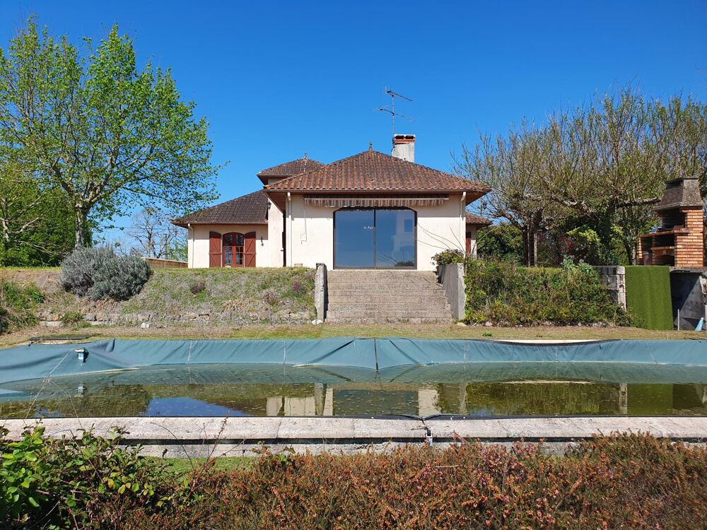 Maison 7 pièces + piscine + garage/atelier
