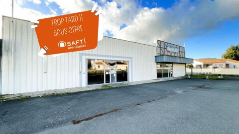 Local commercial &agrave; fort potentiel avec parking 417500 85400 Lucon