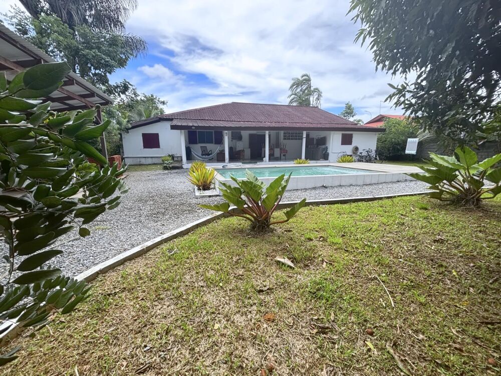 Vente Maison VILLA T5 + BUREAU AVEC PISCINE ET JARDIN Matoury
