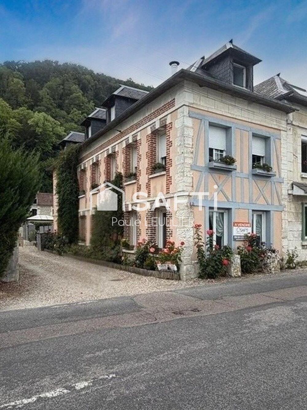 Vente Maison Vue exceptionnelle sur la Seine – Maison de caractère 130 m² – 4 chambres – Terrasse plein sud Caumont