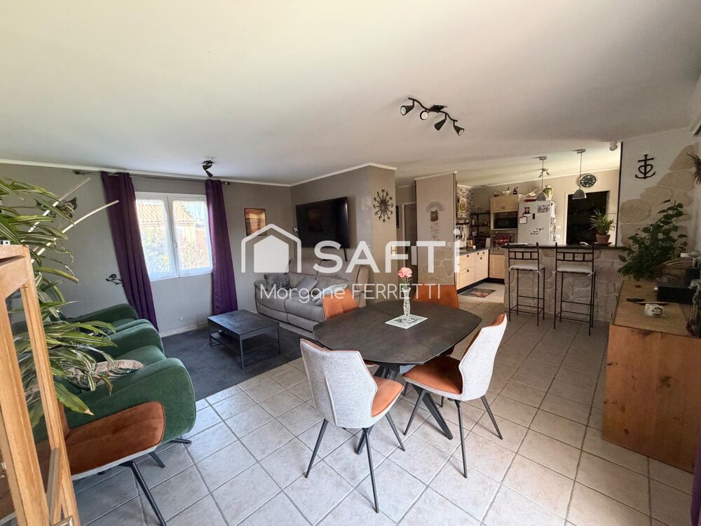 Vente Maison MAISON R+1 85 M² AVEC PISCINE ET GARAGE SUR TERRAIN DE 322 M² Salleles-d'aude