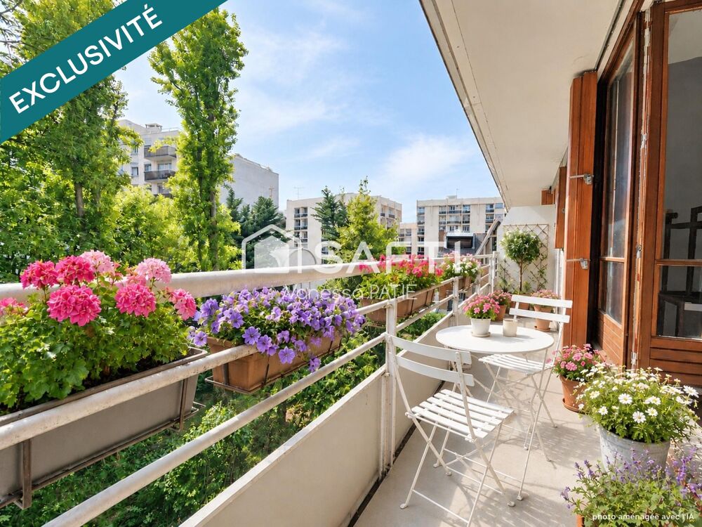 Vente Appartement Un deux pièces au calme avec balcon au Sud, sans vis à vis Vanves