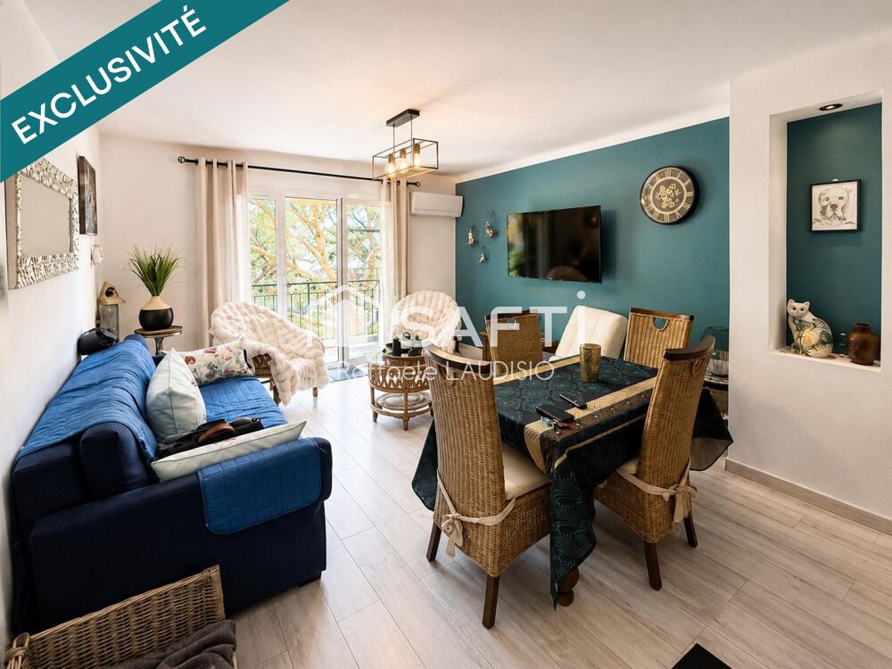 Vente Appartement T4, au centre de Saint Raphael, rénové, au calme Saint-raphael