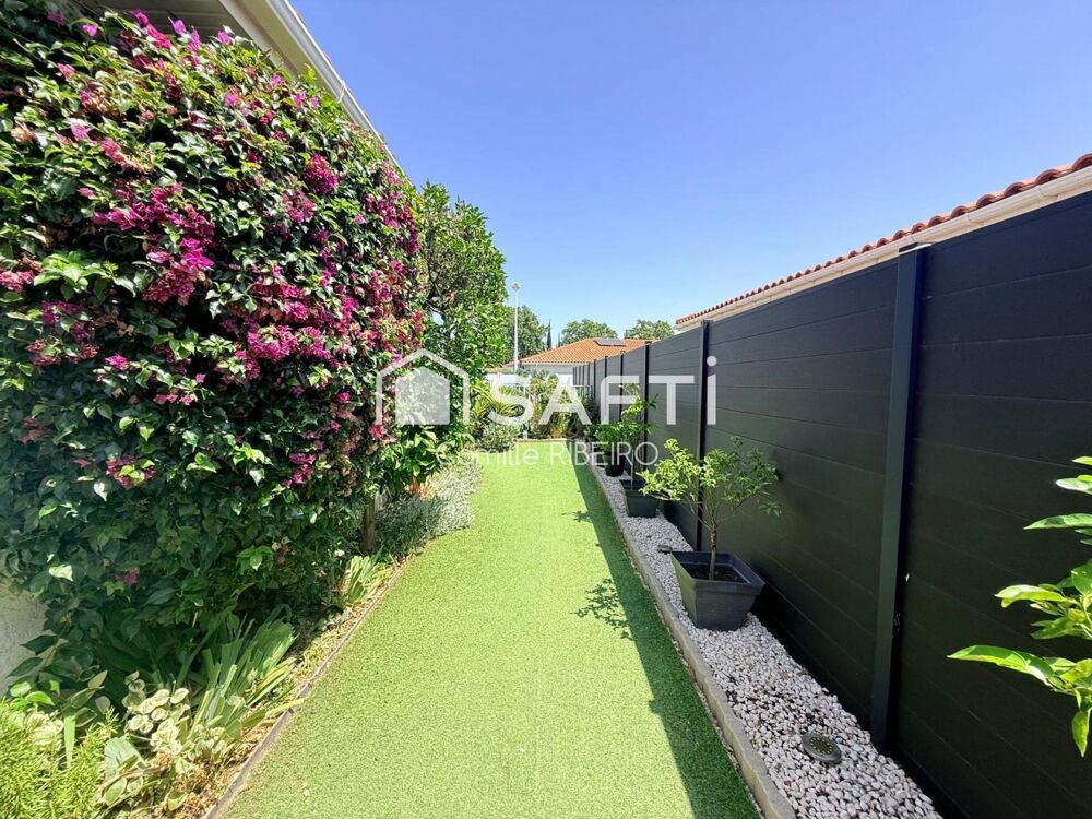 PERPIGNAN,SECTEUR CATALUNYA, MAISON 4 FACES PLAIN PIED, EXTERIEUR ARBORE, PISCINE
