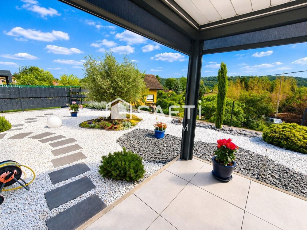 Vente Maison FROENINGEN – MAISON CONTEMPORAINE D'EXCEPTION 128 m² – VUE DÉGAGÉE – DPE A Froeningen