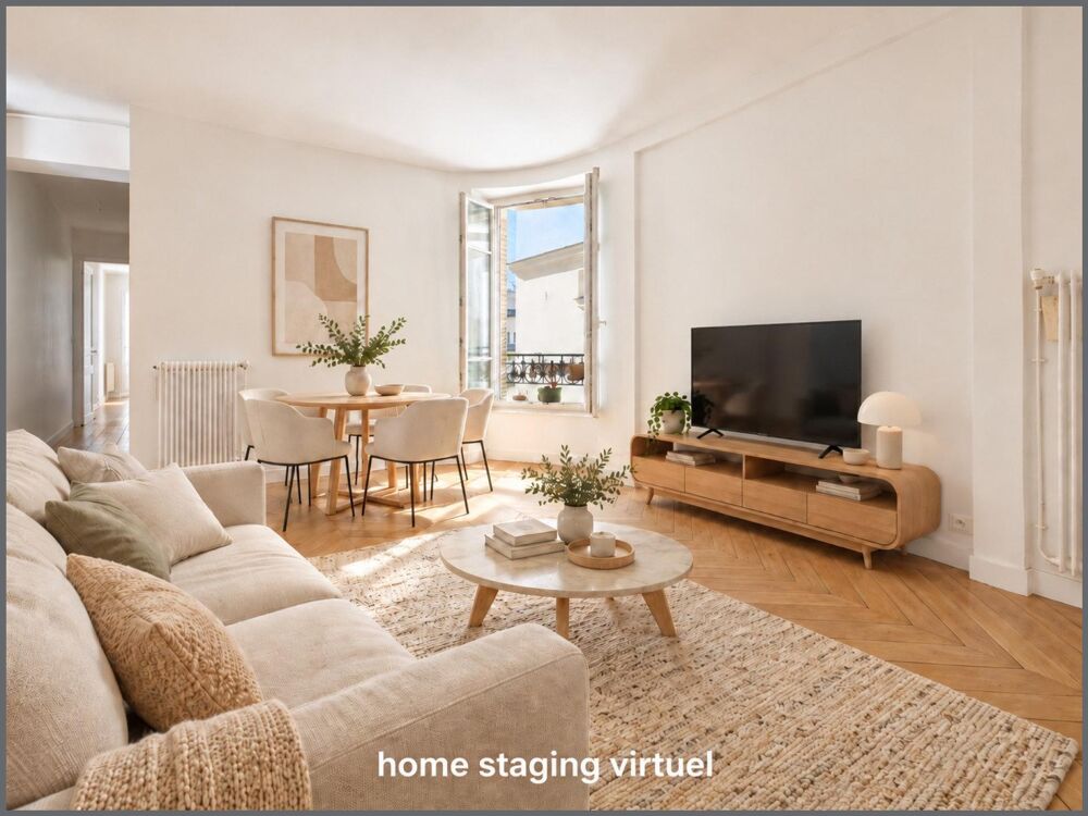 LEVALLOIS-PERRET  3 PIÈCES  60,35 M²  2 CHAMBRES