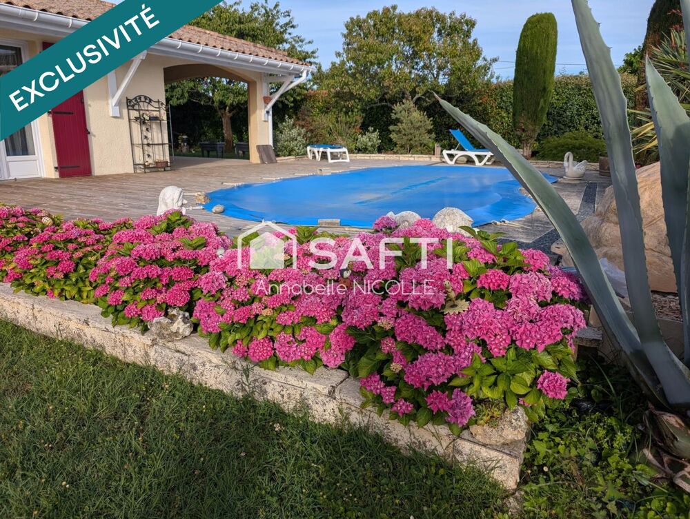 Vente Maison Maison familiale de plain-pied avec piscine et double garage, sur terrain arboré de plus de 1900 m2 à Couquèques (33340) Couqueques