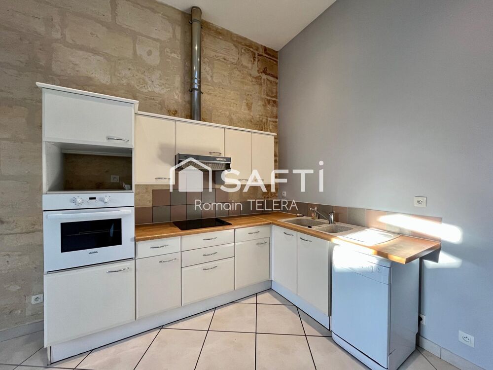Vente Appartement Nansouty : en T3 duplex de 63 m², avec une place de parking Bordeaux