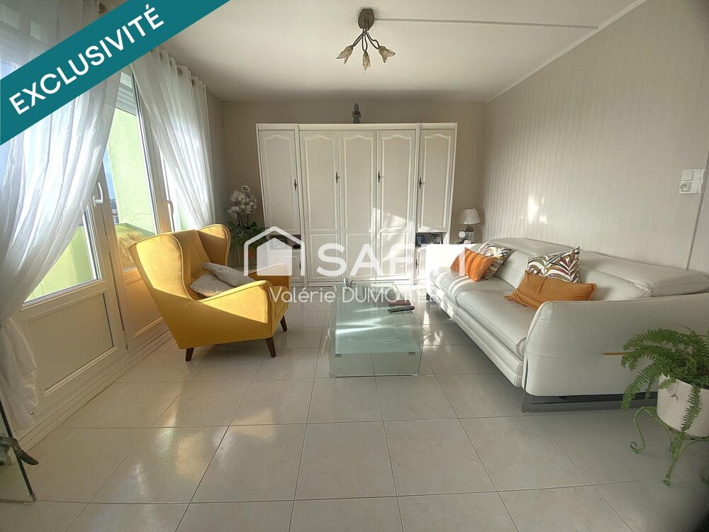 Appartement T3 - 1 chambre - Avec balcon et cave