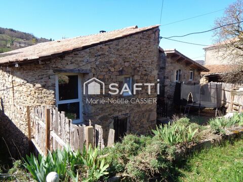   Authentique maison ard�choise en pierre avec d�pendances, au calme dans un petit hameau Maison - 4 pi�ce(s) - 92 m�