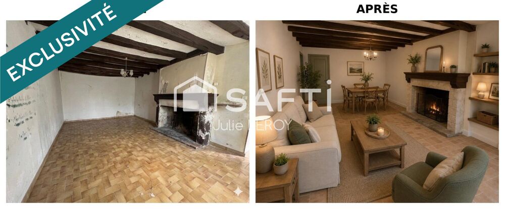 Vente Maison Maison de bourg, située à Fontenay-Sur-Vègre (72350) Fontenay-sur-vegre