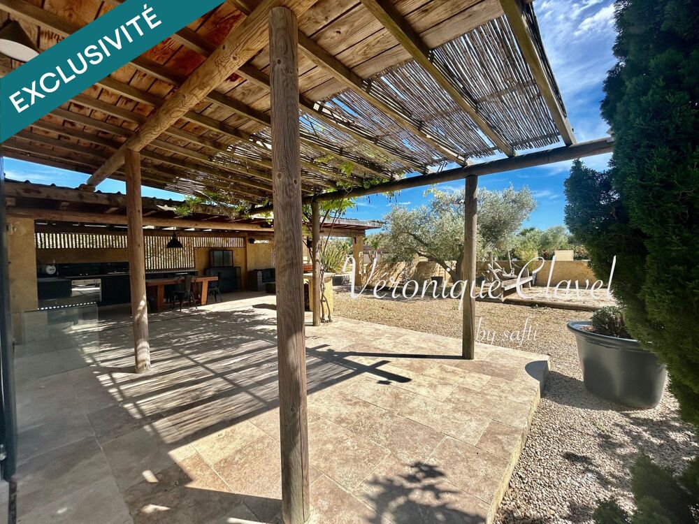 Superbe maison de Gardian de 110m2 sur un terrain de 3400m2 avec piscine