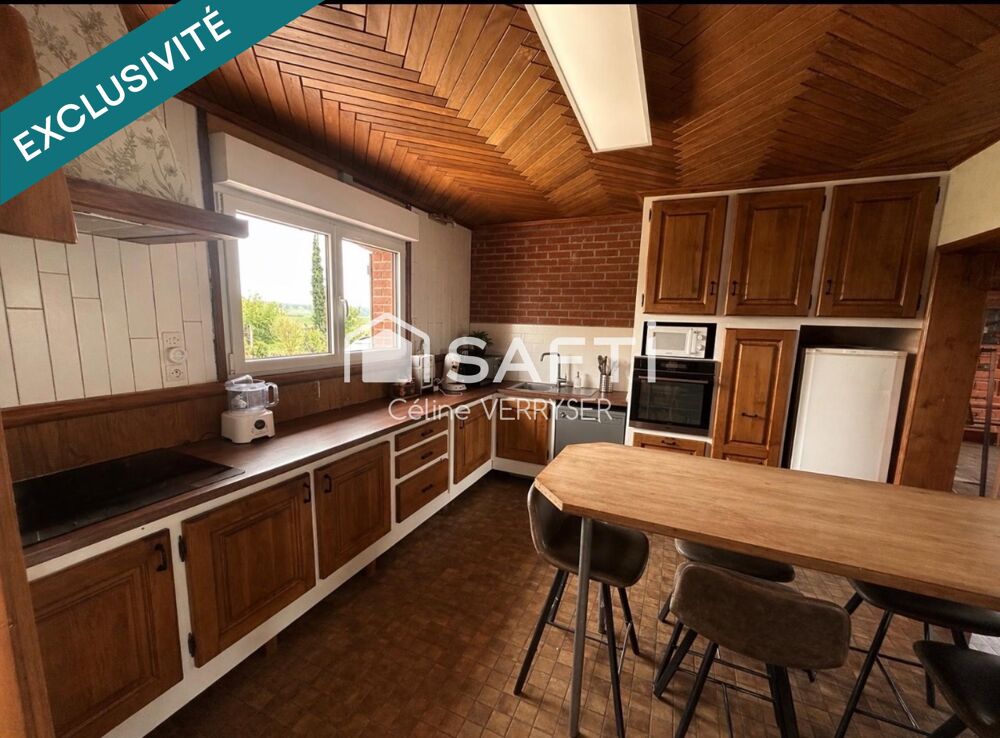 maison individuelle 6 chambres semi plain pied