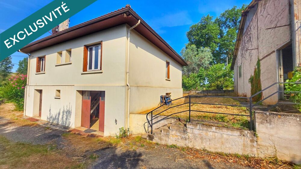 De beaux volumes et un vaste atelier à Fumel