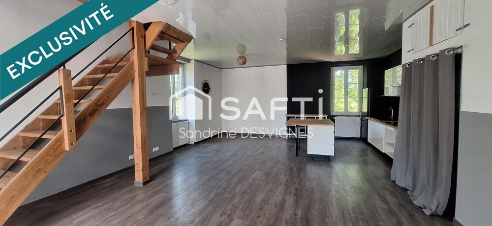 Maison 2 ch + studio indép. et dépendances