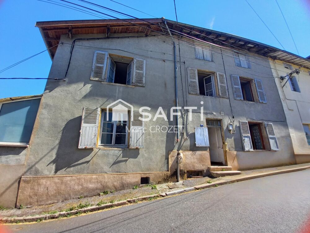 Grande maison de village avec terrain