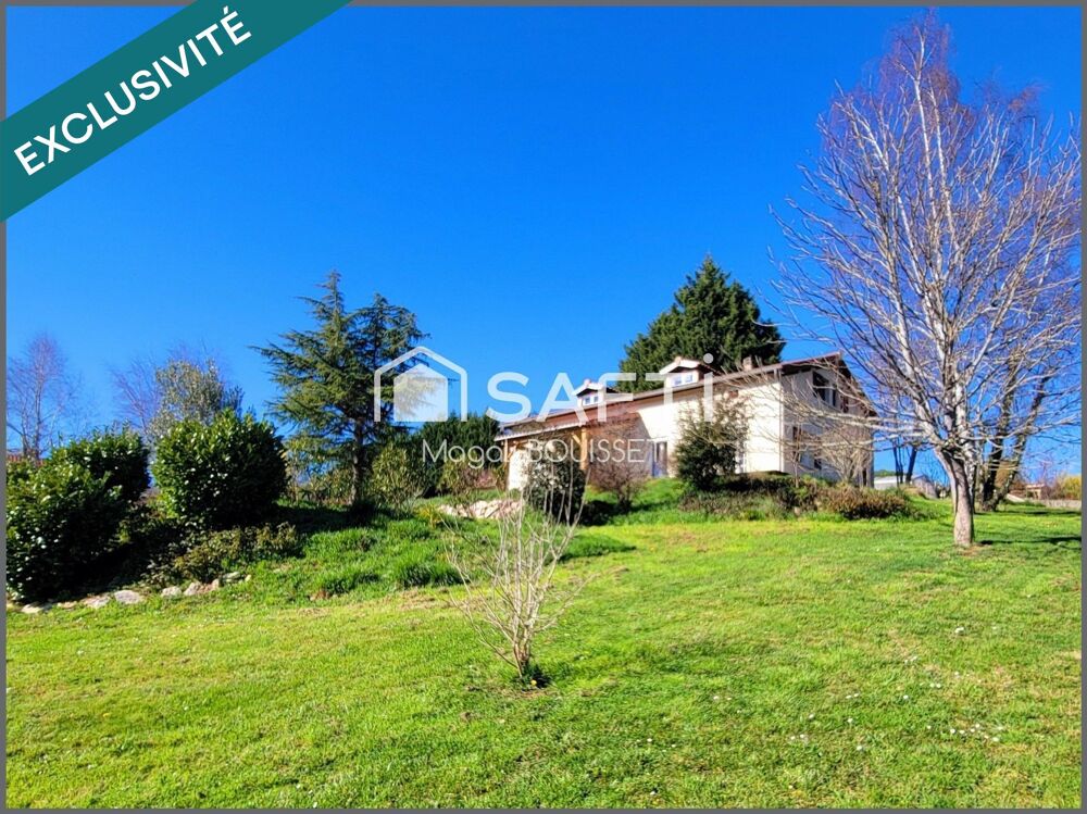 Charmante Maison T6 de 179m², 5 chambres dont une suite parentale, piscine, terrasses, garages, jardin de 3446m². Finitions à pr