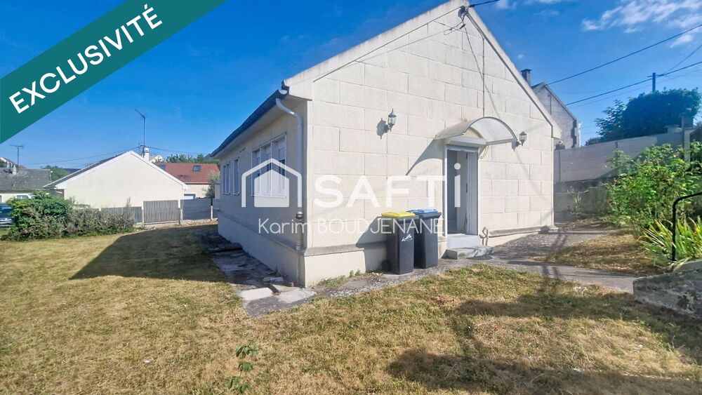 Maison individuelle de plain-pied, 3 chambres, garage, dépendance sur 440 m2 de terrain...