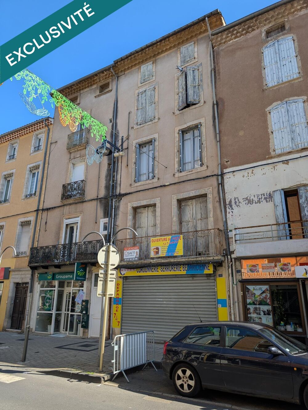 Vente Immeuble Superbe immeuble au fort potentiel de rentabilité Bedarieux