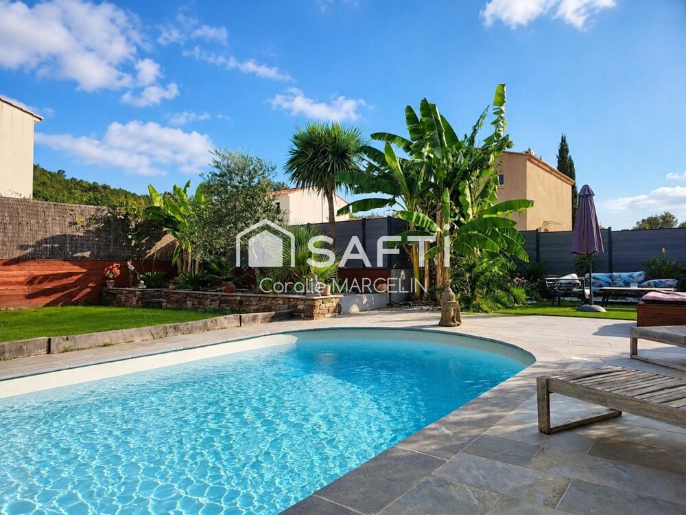 Maison moderne de 2018 avec piscine : un véritable cocon familial !