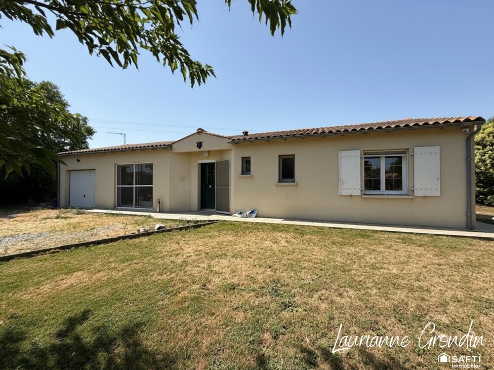 Vente Maison Coup de cœur assuré • Pavillon de plain-pied ultra-économe (DPE C) avec piscine – Proche Saint-Jean-d'Angély Saint-pierre-de-l'isle