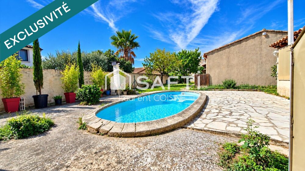 Vente Maison Maison familiale individuelle-3 chambres- Piscine- Terrain plat de 627m² Vitrolles