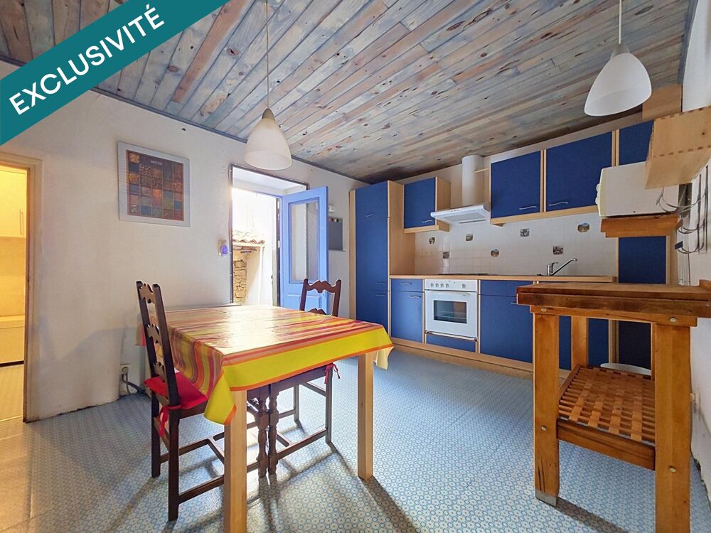 Vente Maison Une maison de caractère avec deux terrasses, superbe cave voûtée et plus de 1 150 m² de terrain, au cœur de Camplong. Camplong