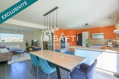   MAISON SEMI-MITOYENNE AVEC JARDIN ET GARAGE DANS QUARTIER RESIDENTIEL D'UXEM Maison - 4 pi�ce(s) - 92 m�