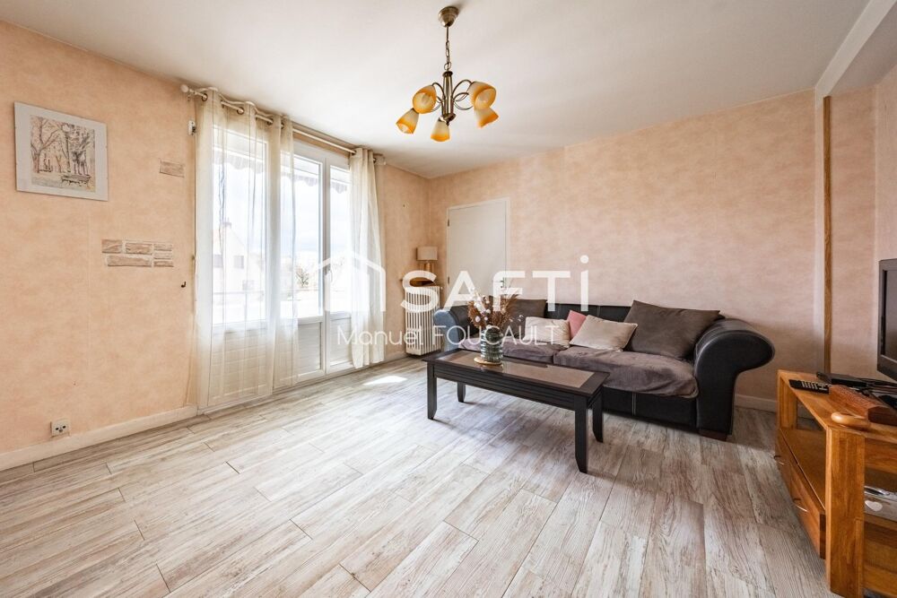 Vente Appartement DIJON Eiffel/Bel Air, appartement traversant  type 3 de 54m2-Balcon, cave et grenier Dijon