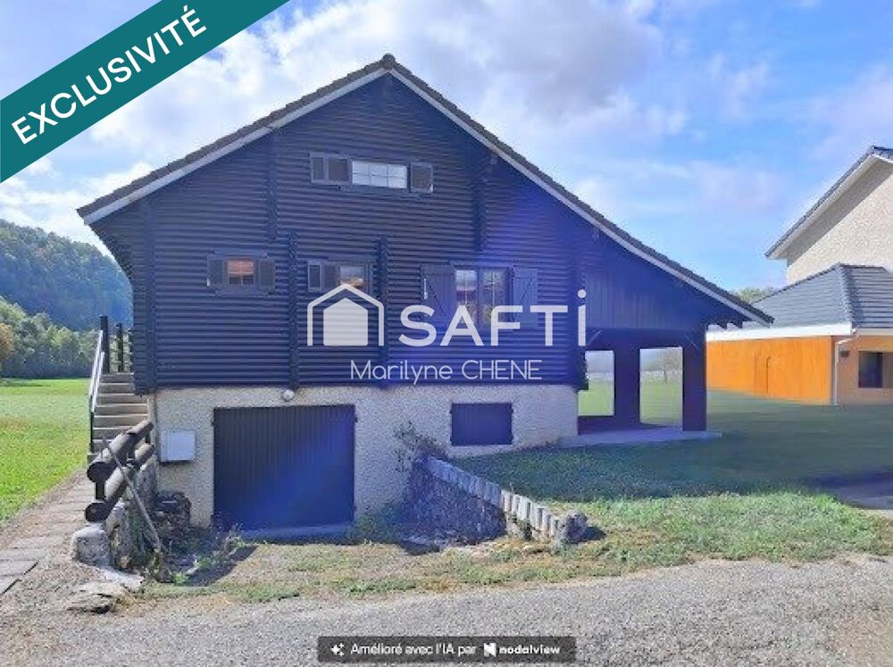 Vente Maison Chalet bois en rondin de type fuste de 67m² Saint-christophe-sur-guiers