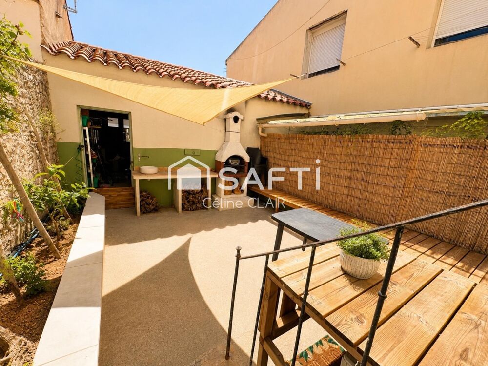 Appartement T3 rénové avec cour intérieure