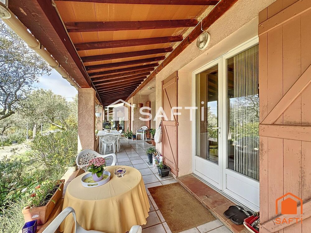 Vente Maison Villa de 144m² sur un terrain de 9510 m² avec piscine Aups