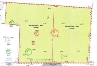  Terrain à vendre 544 m²