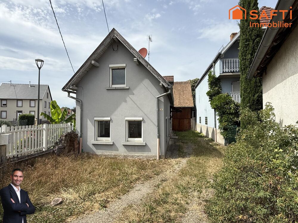 Vente Maison Maison de 5 pièces à rénover avec une dépendance et un grand jardin ! Wittisheim