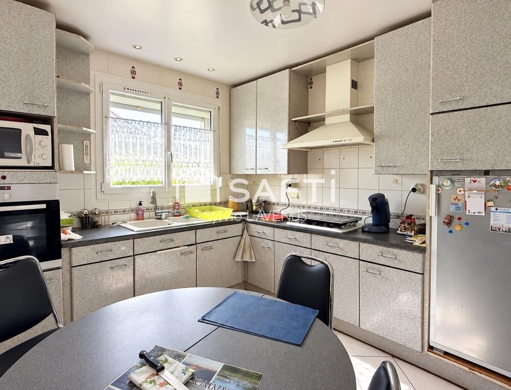 Vente Maison A BELLEU 02, MAISON INDEPENDANTE, PLAIN PIED DE 76 M2 AVEC 3 CHAMBRES SUR S/SOL TOTAL, TERRAIN DE 468 M2. Belleu