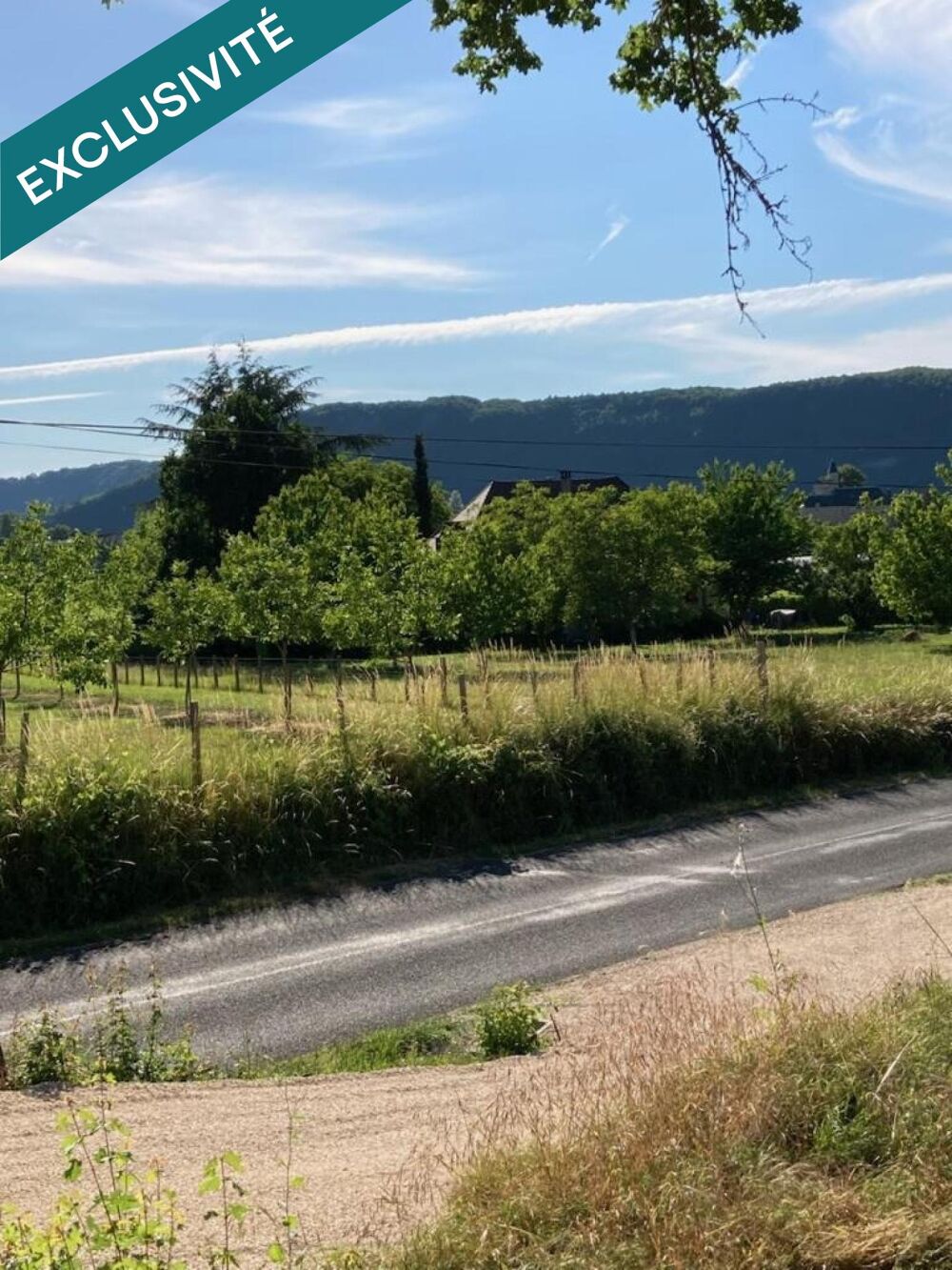 Vente Terrain Terrain constructible plat avec vue dégagée Caillac