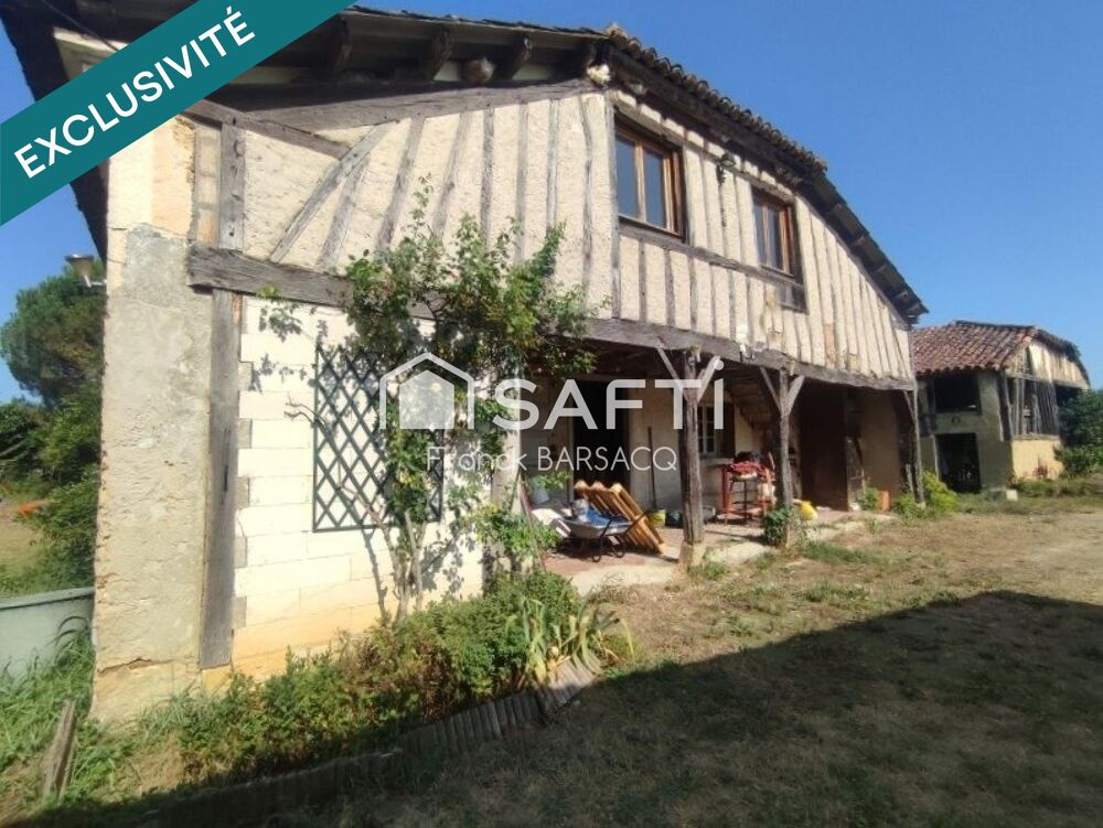 MAISON EN PIERRE A RENOVER AVEC JARIDN
